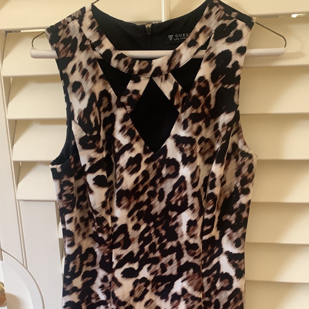 Guess leopard print dress non smoking home